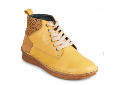 Adesso Melon Lace up Boot Yellow